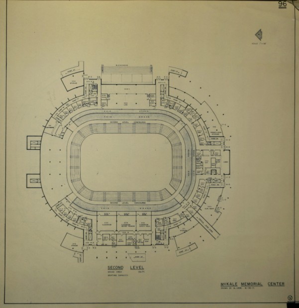 McKale Memorial Center over the years